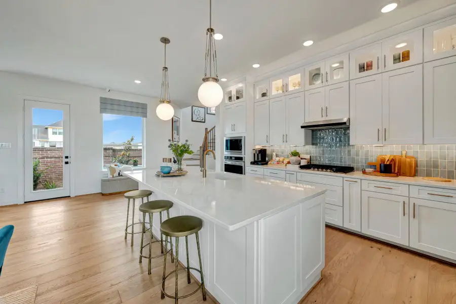 Furnished interior in a model home at Sienna 40' Homesites in Missouri City (Image 8).