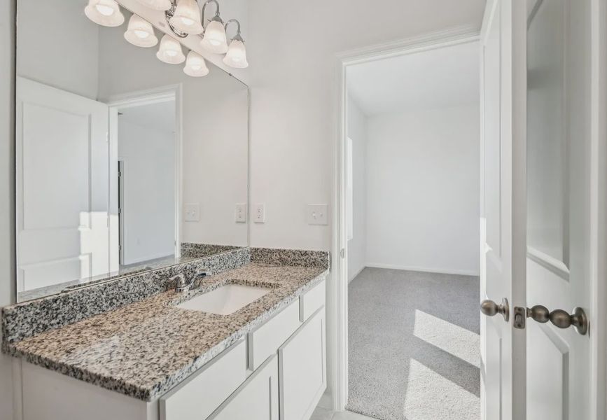 Furnished interior in a model home at Sunset Hills in Winter Haven (Image 8).