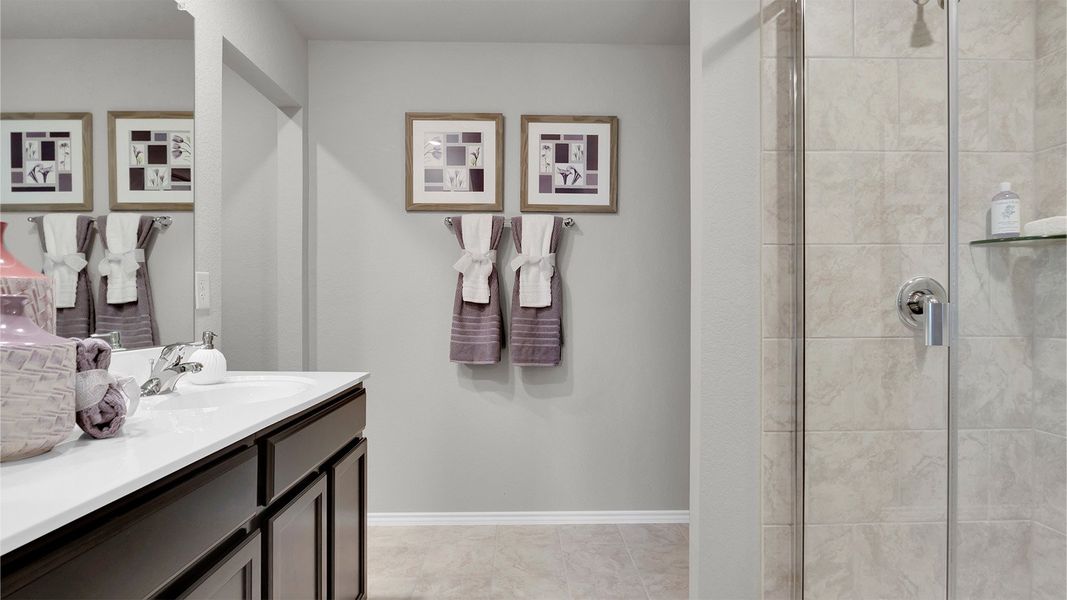 Furnished interior in a model home at Reynolds Crossing in Killeen (Image 14).