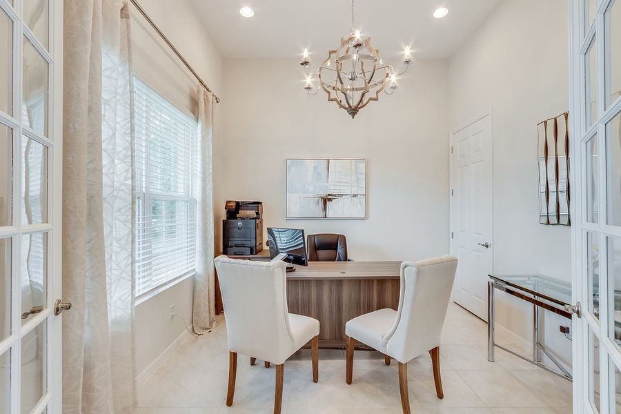 Furnished interior in a model home at Deep Creek Tradition Series in Punta Gorda (Image 6).