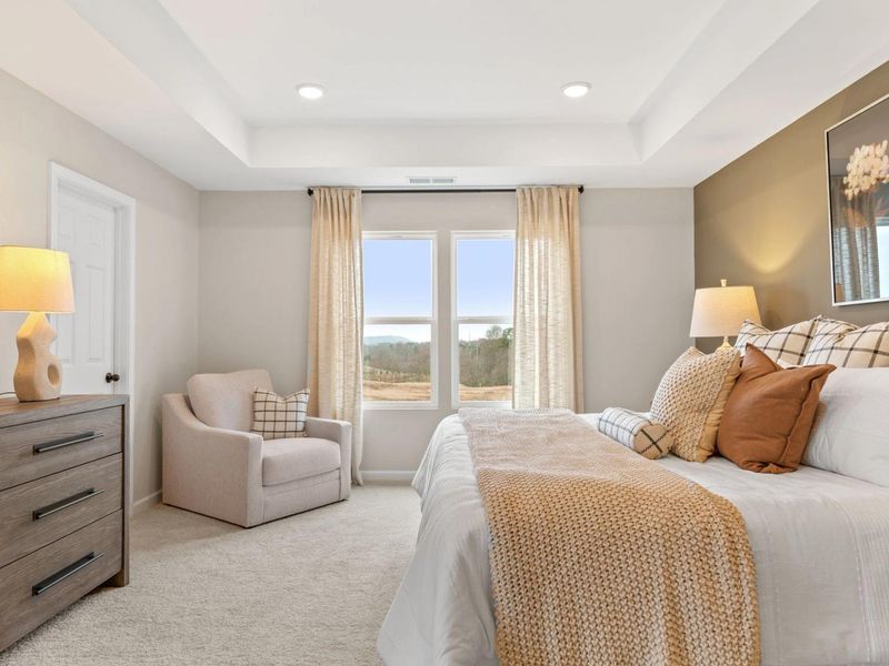 Furnished interior in a model home at Hemingway in Cumming (Image 18). Furnished interior in a model home at Hemingway in Cumming (Image 18).