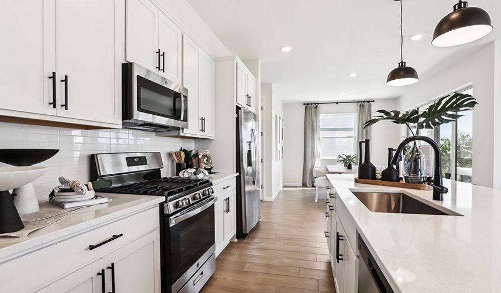 Furnished interior in a model home at Maple Ridge in Palmetto (Image 11).