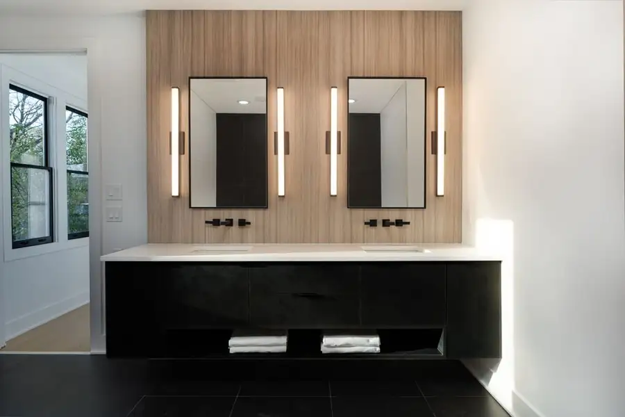 Furnished interior in a model home at Arlo Modern in Atlanta (Image 7).