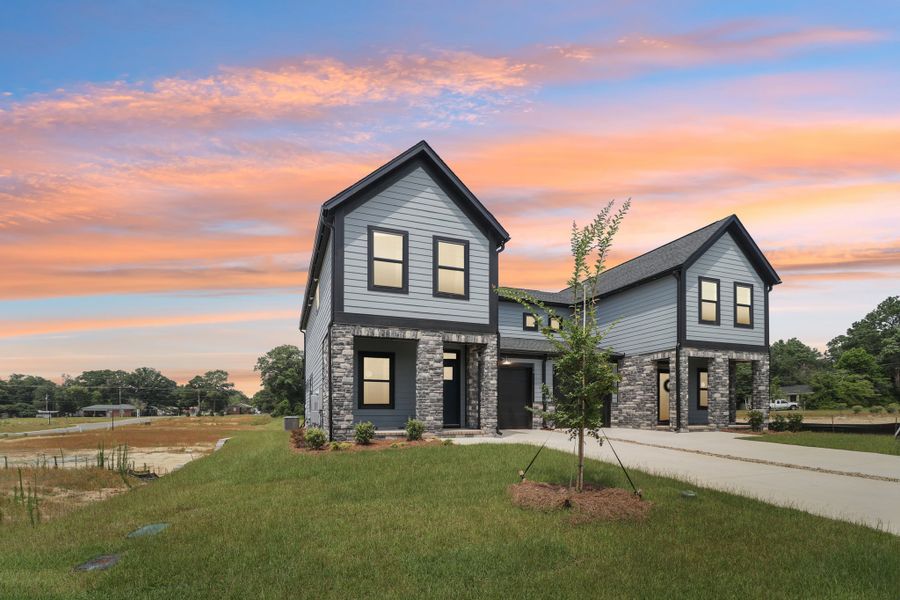 Front exterior of a home in the Dunbar Village community, located in Cayce, SC (Image 8).