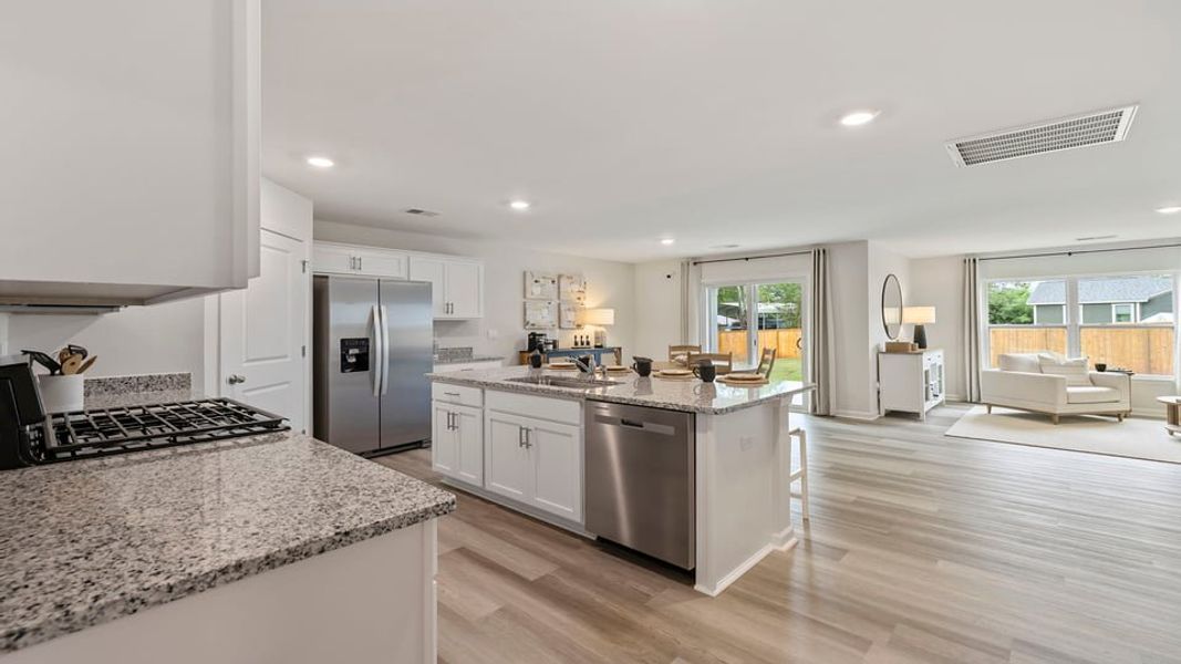 Furnished interior in a model home at Cascade Point in Seneca (Image 13).
