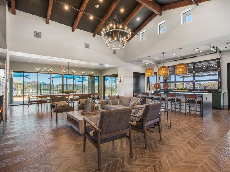 Community amenity center modeled at Paloma Creek