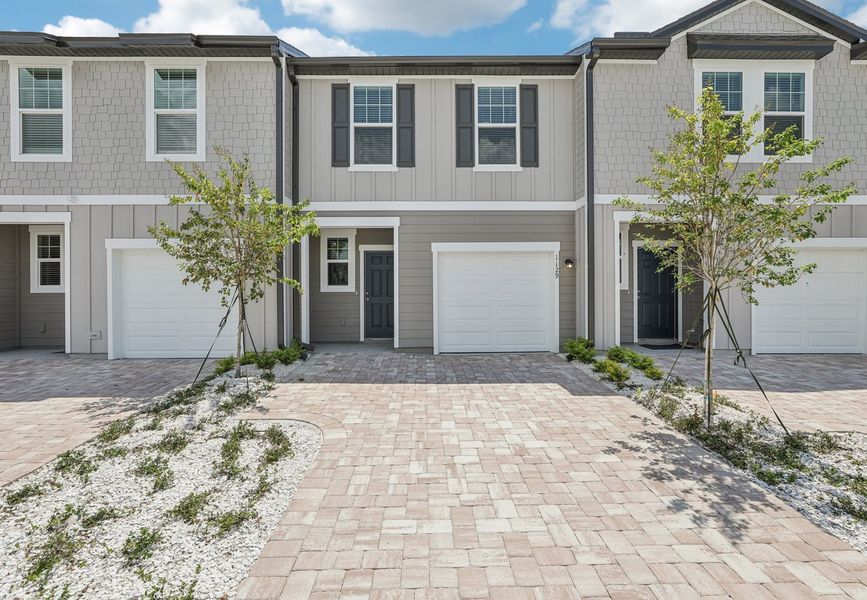 Front exterior of a home in the Catamaran Cove community, located in Rockledge, FL (Image 4). Front exterior of a home in the Catamaran Cove community, located in Rockledge, FL (Image 4).
