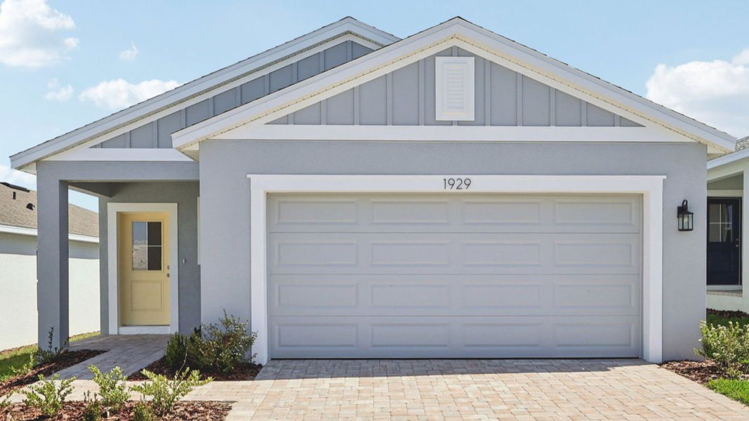 The Atlantic floor plan by DRB Homes in Liberty Trace New Homes Community, Haines City.