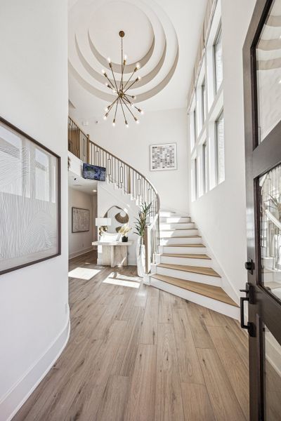 Furnished interior in a model home at Candela South - 40' in Richmond (Image 11). Furnished interior in a model home at Candela South - 40' in Richmond (Image 11).