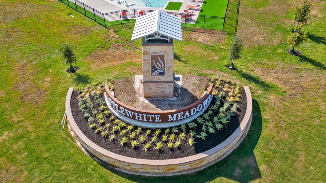 Applewhite Meadows Entrance Monument