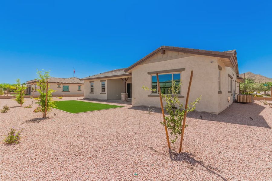 Exterior details of a home in Bellero Estates, Queen Creek (Image 16).