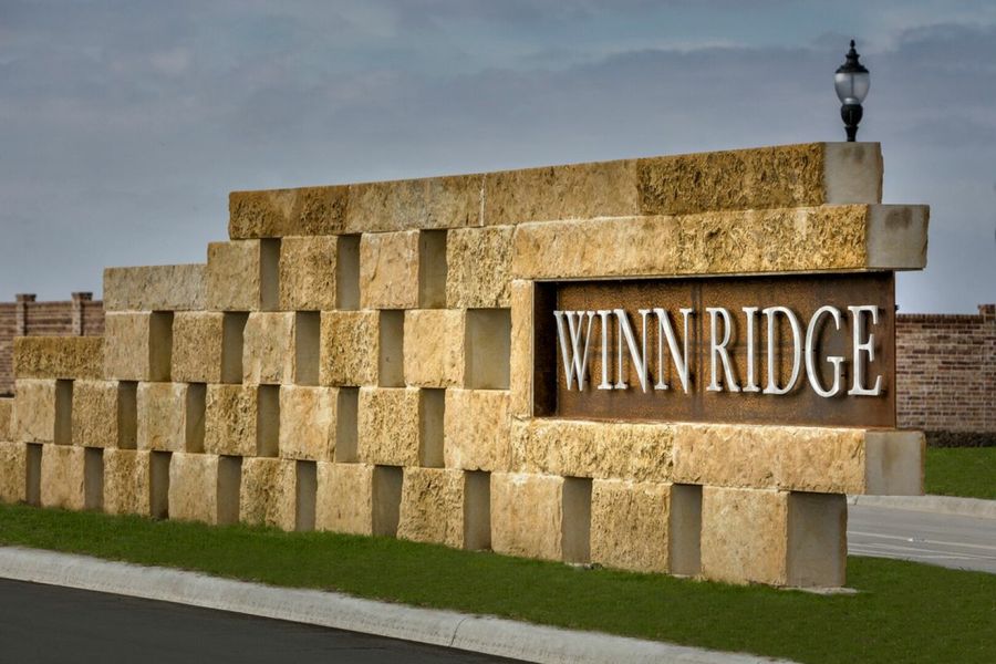 Image 2 of the Winn Ridge community in Aubrey, TX.