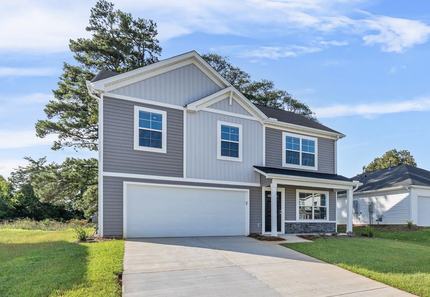 Front exterior of a home in the Select Homesites Ridgeland community, located in Ridgeland, SC (Image 1).