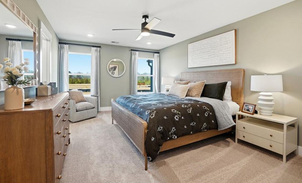 Furnished interior in a model home at Blythe Mill Townhomes in Waxhaw (Image 49). Furnished interior in a model home at Blythe Mill Townhomes in Waxhaw (Image 49).