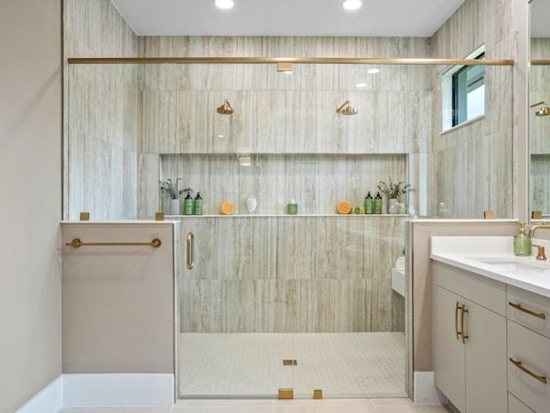 Furnished interior in a model home at Raven's Landing in Vero Beach (Image 22).