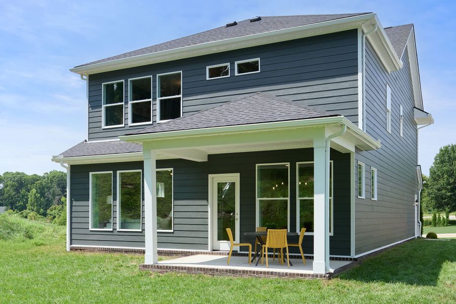 Exterior details of a home in Hidden Springs - The Park Collection, Smyrna (Image 5).