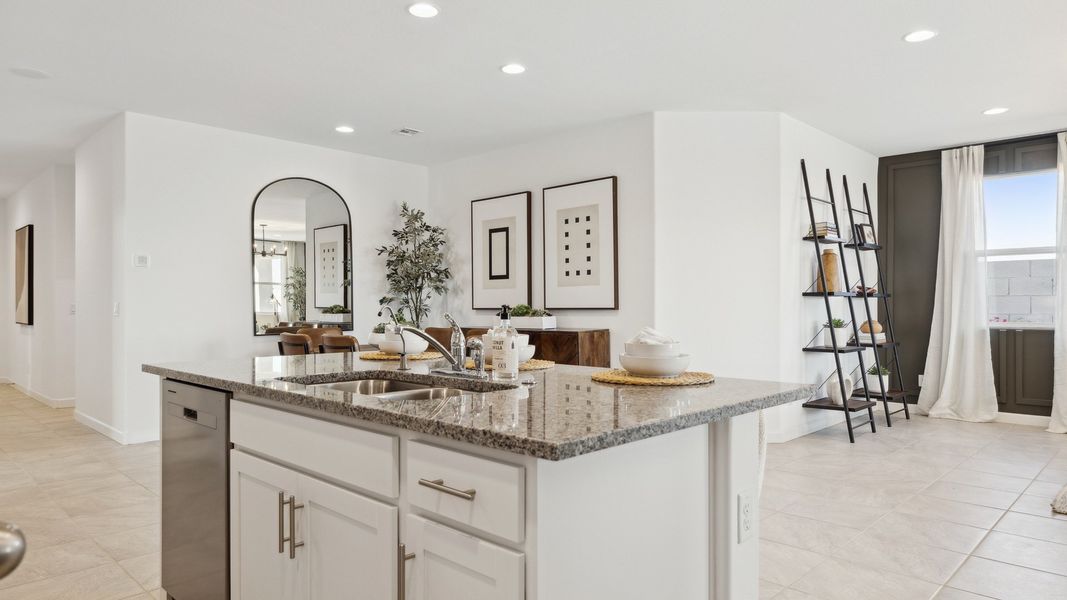 Furnished interior in a model home at Anthem at Merrill Ranch in Florence (Image 10).