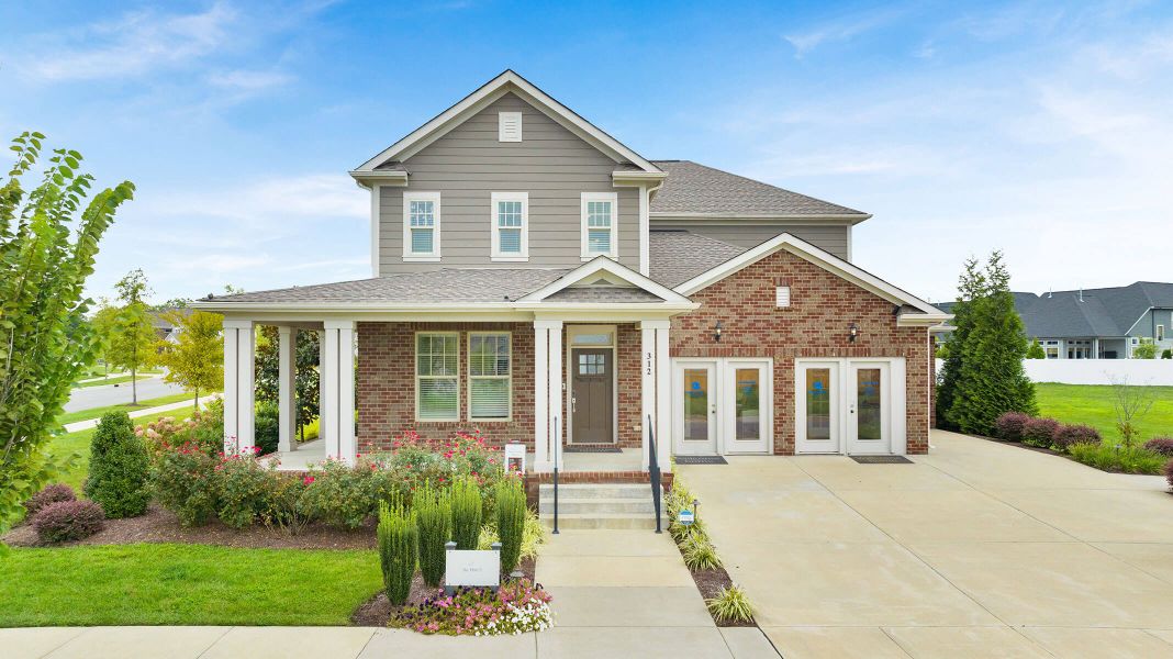 Street view of homes within the Durham Farms master-planned community in Hendersonville, TN (Image 31).