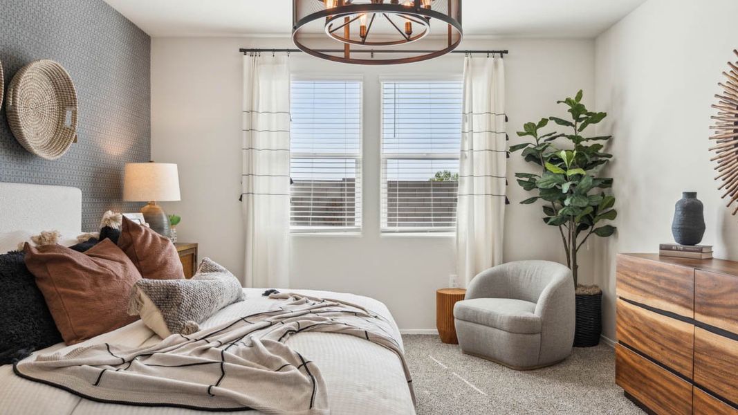 Furnished interior in a model home at Heartland Ranch in Coolidge (Image 32). Furnished interior in a model home at Heartland Ranch in Coolidge (Image 32).