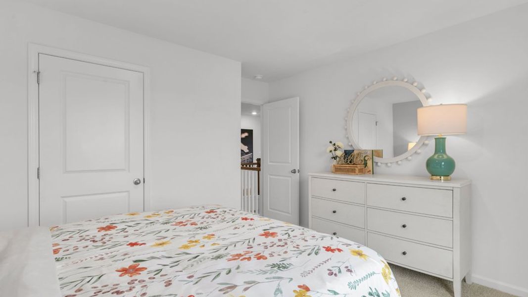 Furnished interior in a model home at Kalas Falls in Wake Forest (Image 38). Furnished interior in a model home at Kalas Falls in Wake Forest (Image 38).