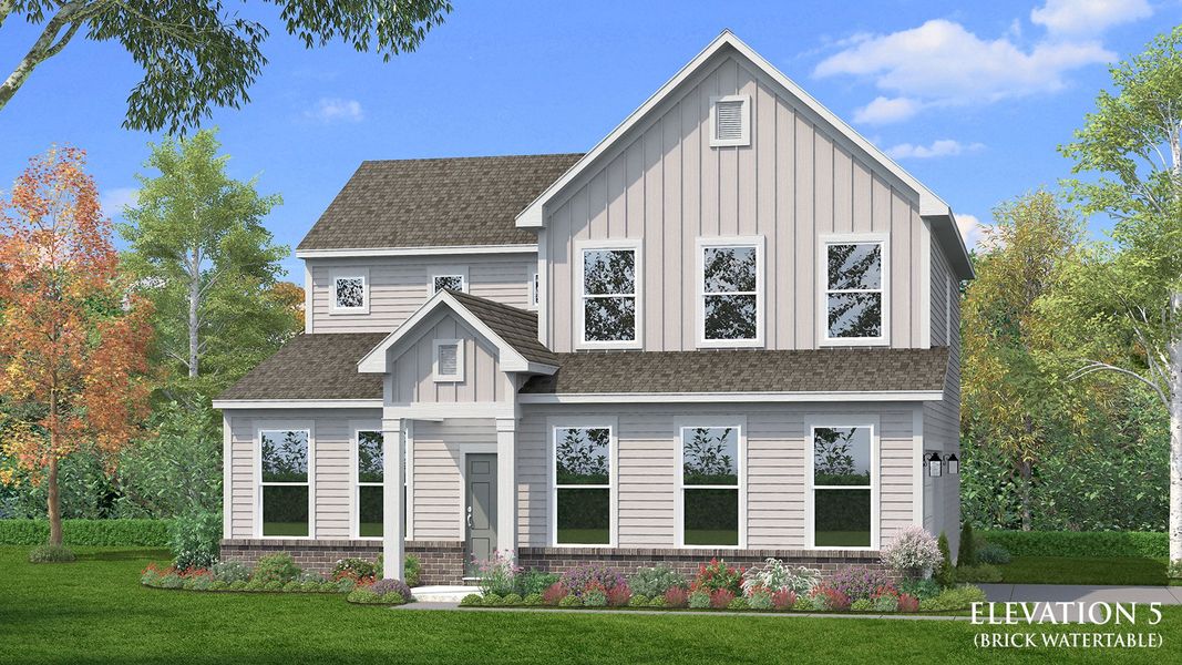 Front exterior of a home in the Marlon's Creek community, located in Spring Hill, TN (Image 10).