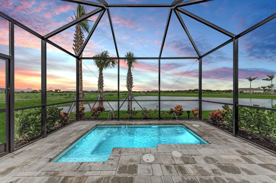Exterior details of a home in Reflection Villas at Watercolor Place, Bradenton (Image 42).