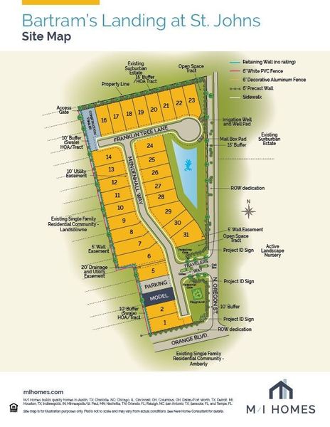 Image 45 of the Bartram's Landing at St. Johns community in Sanford, FL.