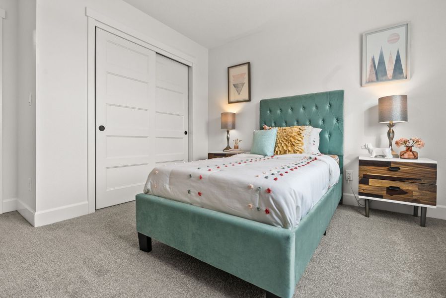 Furnished interior in a model home at Willowbrook in Madras (Image 17).