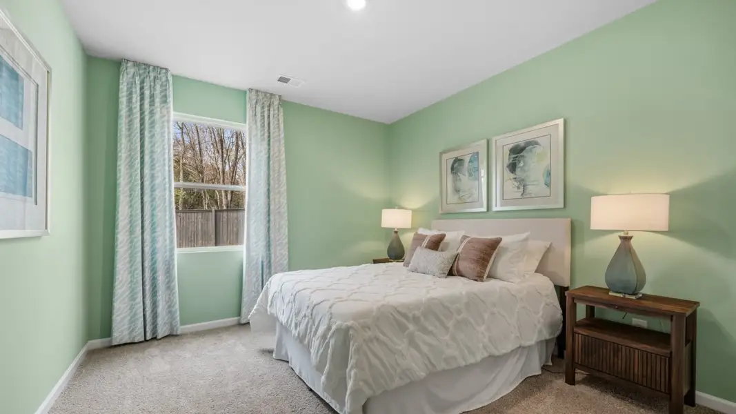 Furnished interior in a model home at Jackson Landing in Jefferson (Image 25). Furnished interior in a model home at Jackson Landing in Jefferson (Image 25).