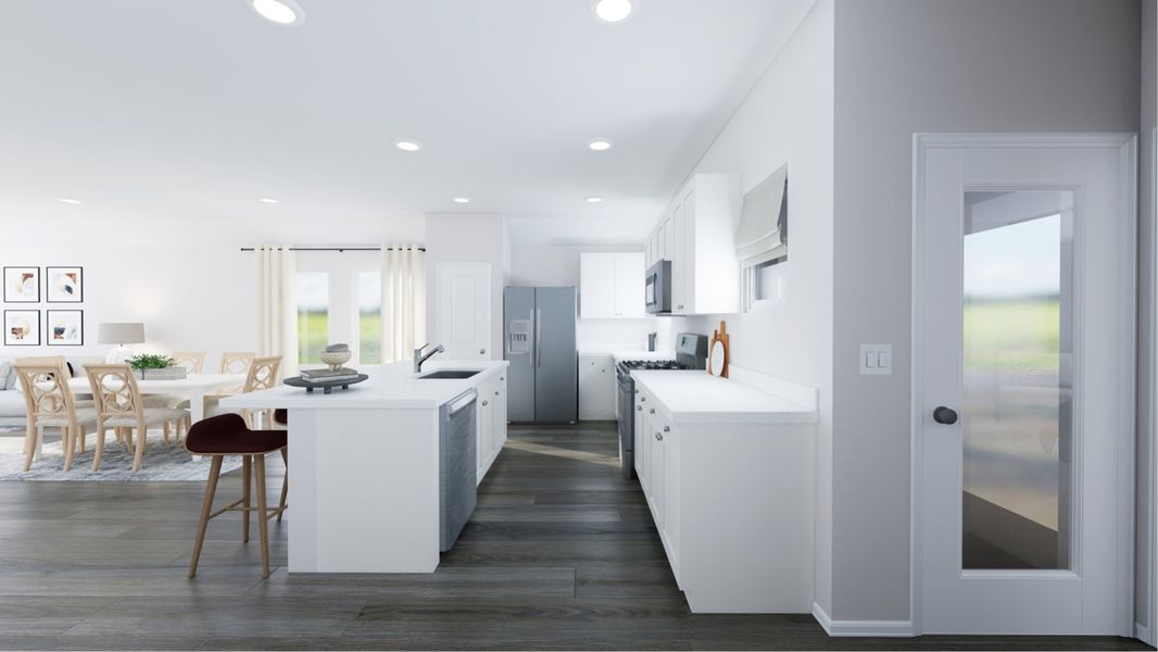 Furnished interior in a model home at Millers Pond: Classic Collection in Rosenberg (Image 12). Furnished interior in a model home at Millers Pond: Classic Collection in Rosenberg (Image 12).