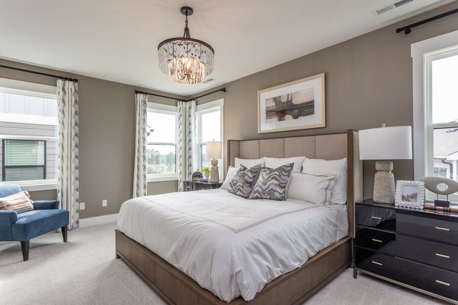 Furnished interior in a model home at Page Townes in Durham (Image 15). Furnished interior in a model home at Page Townes in Durham (Image 15).
