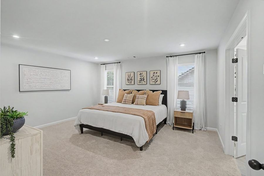 Furnished interior in a model home at Meadow Pines in Dallas (Image 39). Furnished interior in a model home at Meadow Pines in Dallas (Image 39).