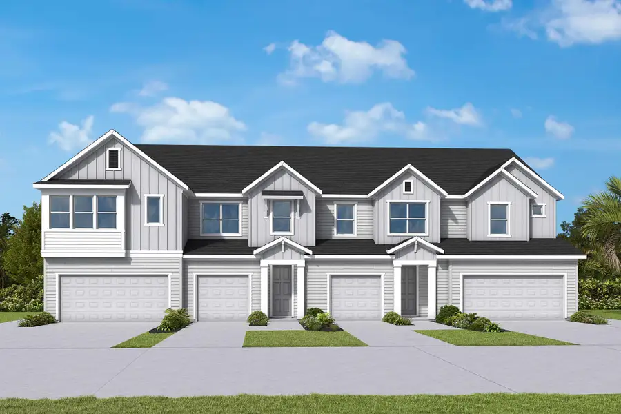 Front exterior of a home in the Preserve at The Cays – The Driftwood Series community, located in Daytona Beach, FL (Image 4).