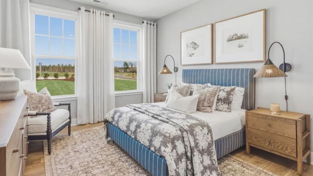 Furnished interior in a model home at Mason Glenn in Franklinton (Image 46).