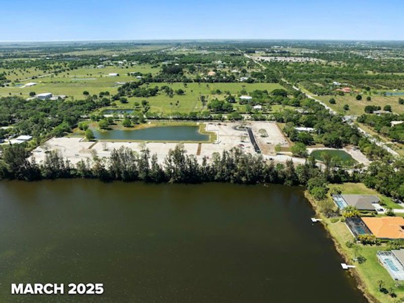 Site preparation and early development at Raven's Landing in Vero Beach, FL (Image 35).