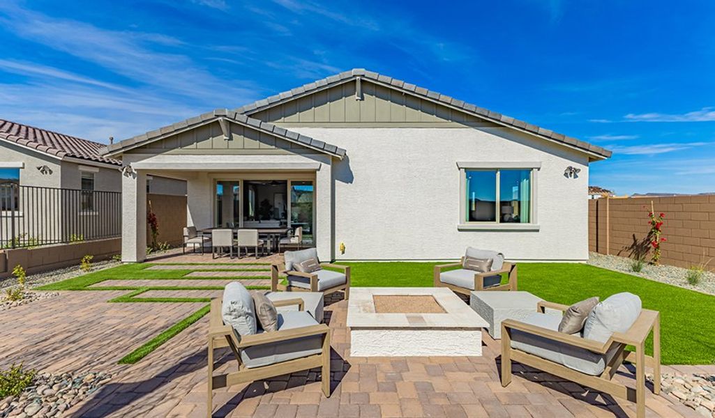 Exterior details of a home in Seasons at Haciendas at White Peak, Peoria (Image 10).