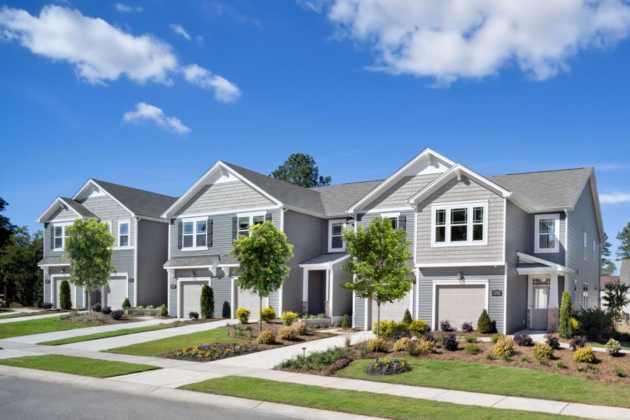 Front exterior of a home in the Hedgecliff Townes community, located in Kannapolis, NC (Image 12).