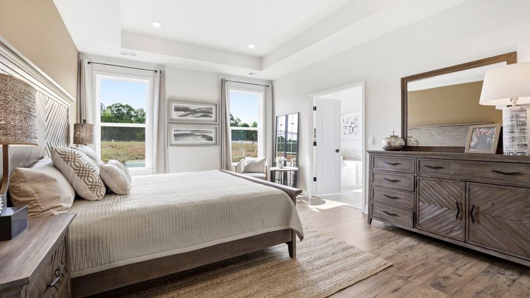 Furnished interior in a model home at Rutledge Estates in Woodruff (Image 27).