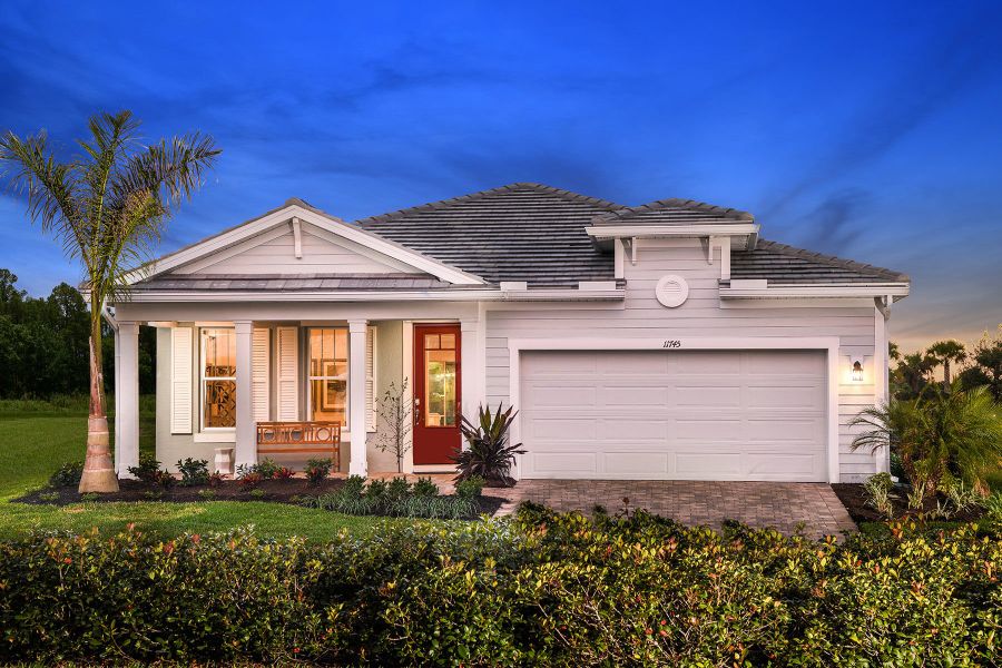 Front exterior of a home in the Renaissance at Wellen Park community, located in Venice, FL (Image 3).