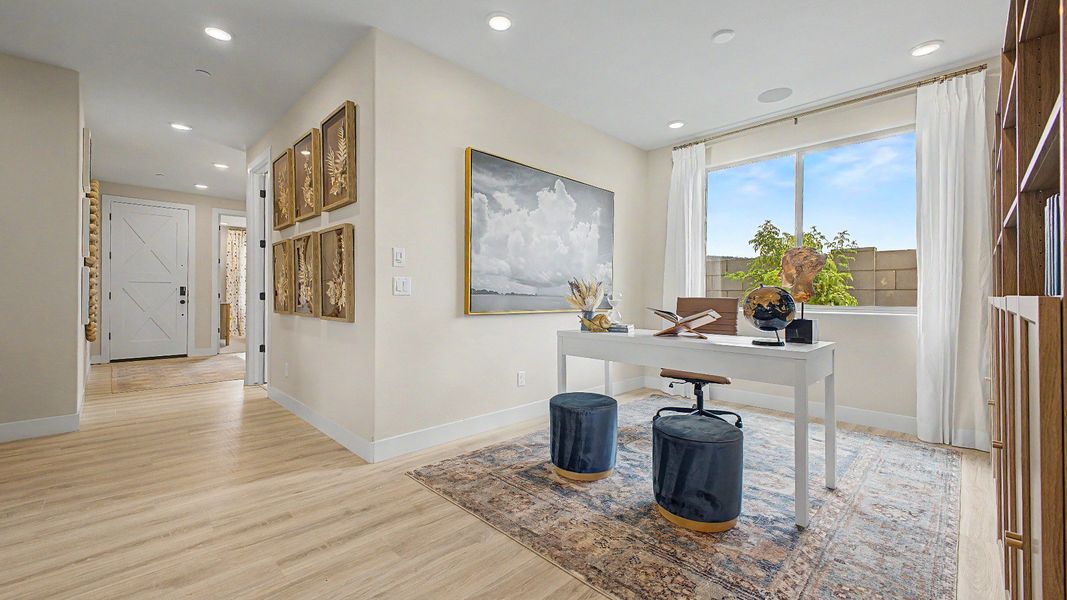 Furnished interior in a model home at Saguaro Hills at Vistancia in Peoria (Image 34). Furnished interior in a model home at Saguaro Hills at Vistancia in Peoria (Image 34).