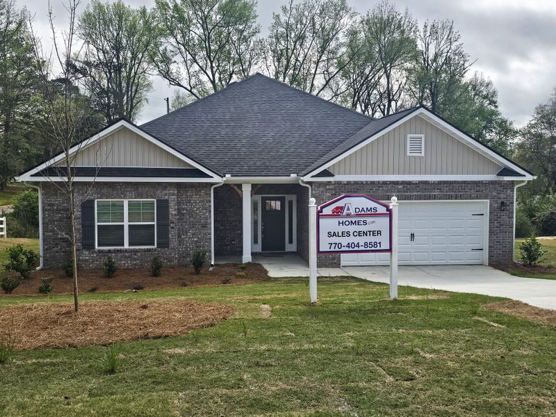 Front exterior of a home in the Scarlett Place community, located in Bowdon, GA (Image 2).