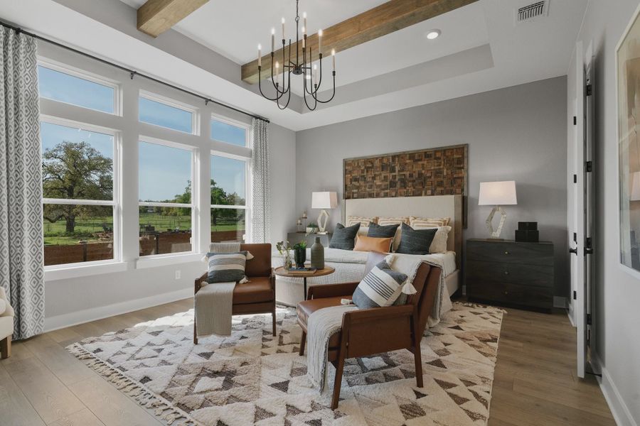 Furnished interior in a model home at Broken Oak in Georgetown (Image 5). Furnished interior in a model home at Broken Oak in Georgetown (Image 5).