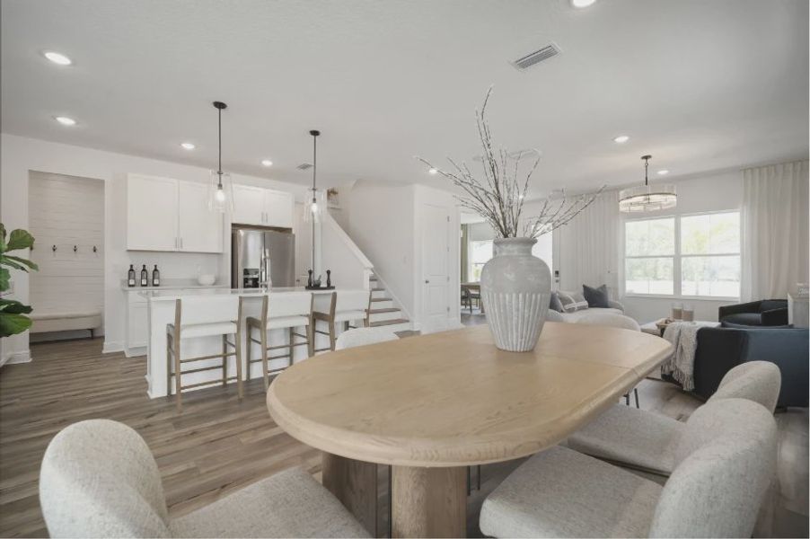 Furnished interior in a model home at North River Ranch in Parrish (Image 52). Furnished interior in a model home at North River Ranch in Parrish (Image 52).
