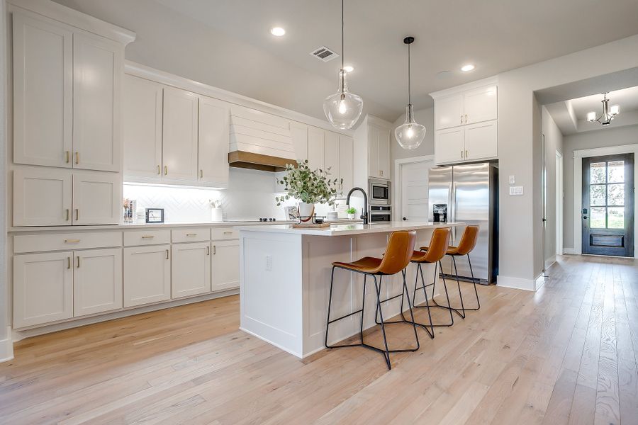Furnished interior in a model home at Vista Point in Grandview (Image 5).