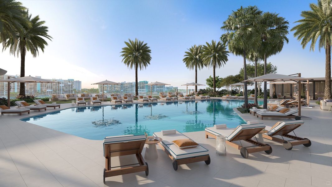 Community amenity available to residents of Icon Beach Residences in Hollywood (Image 19).