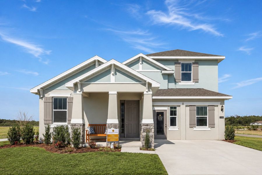 Front exterior of a home in the Crossroads at Kelly Park community, located in Apopka, FL (Image 3).
