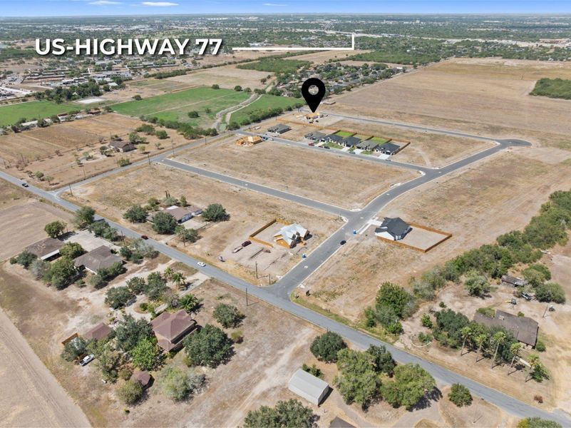 Site preparation and early development at Allison Estates in Harlingen, TX (Image 30).