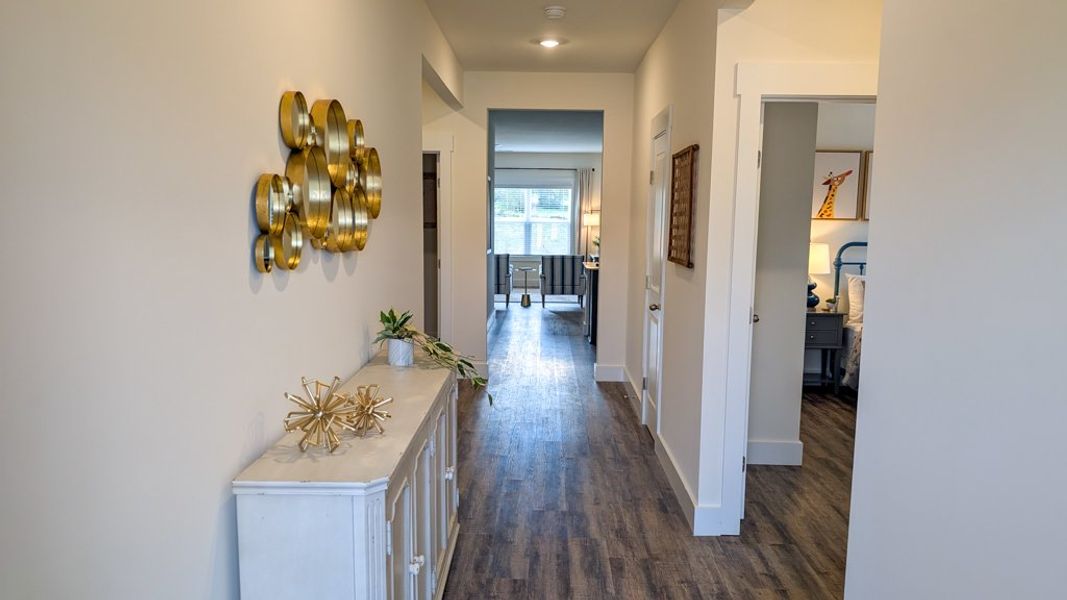 Furnished interior in a model home at Saint Andrews Garth in Kingsport (Image 30).