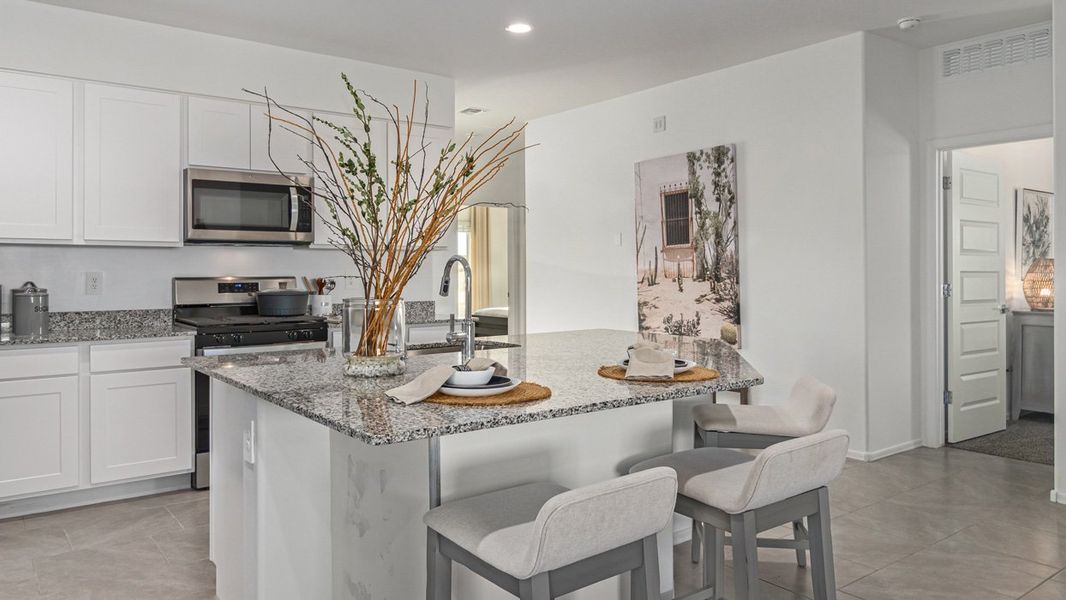 Furnished interior in a model home at Sycamore Vista in Vail (Image 17).