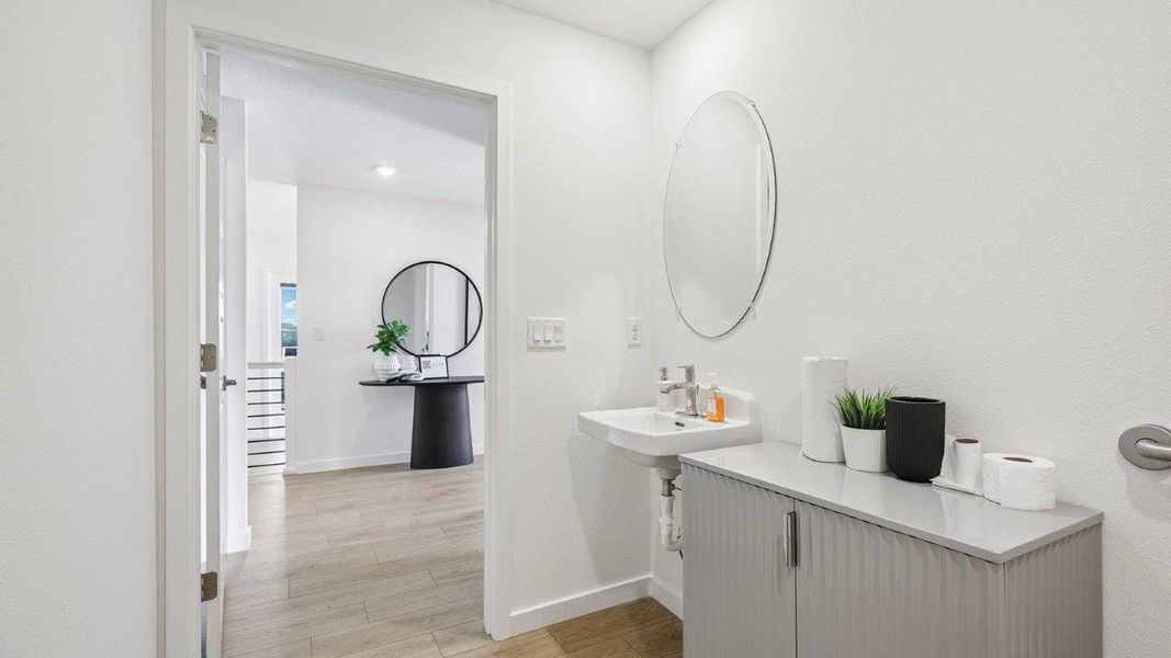 Furnished interior in a model home at Boulevard Oaks in Lady Lake (Image 19). Furnished interior in a model home at Boulevard Oaks in Lady Lake (Image 19).